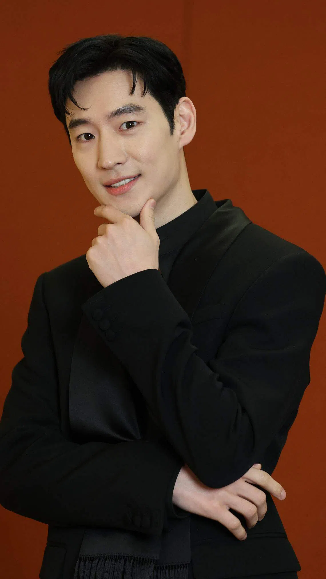 李帝勋认为《模范计程车》故事虽然沉重，但以有趣和刺激的方式呈现，减低了沉重感。（唐家鸿摄）