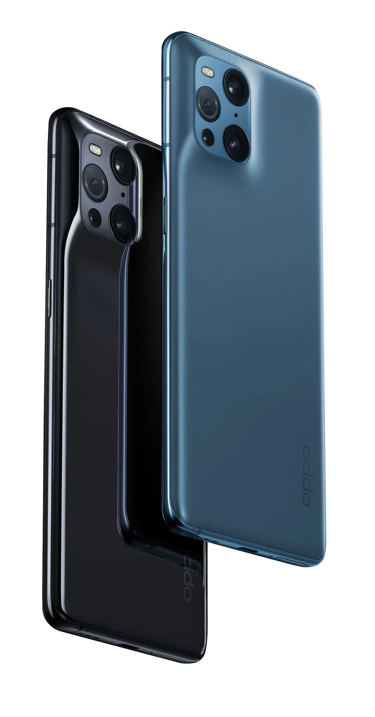 Oppo Find X3 Pro采用独特的一体化四曲面流线设计。