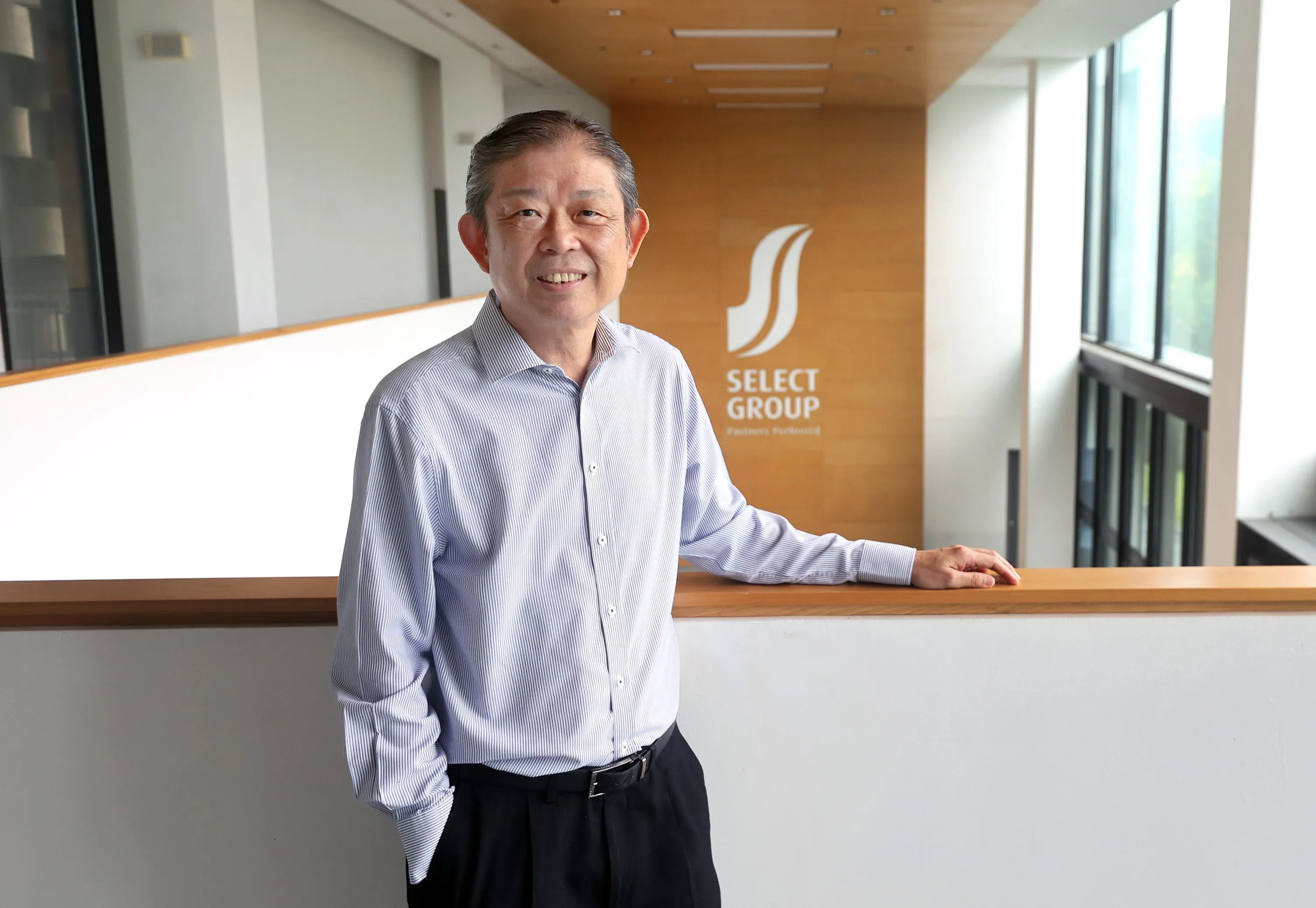 经营中央厨房多年的胜乐集团创办人陈祖坤认为，新加坡地小物流方便，只要妥善管理，“中央厨房可以做到每天制作、每天供应”。（档案照片）