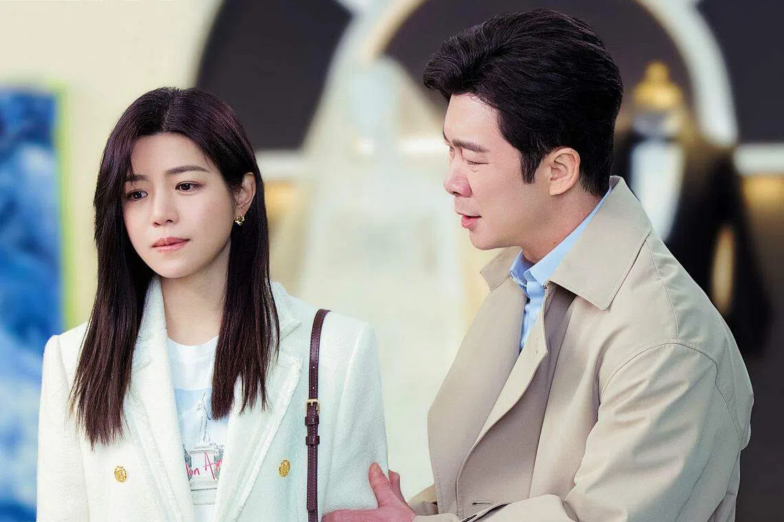 陈妍希和“妈宝男”曹征有一段短暂的婚姻。（互联网）