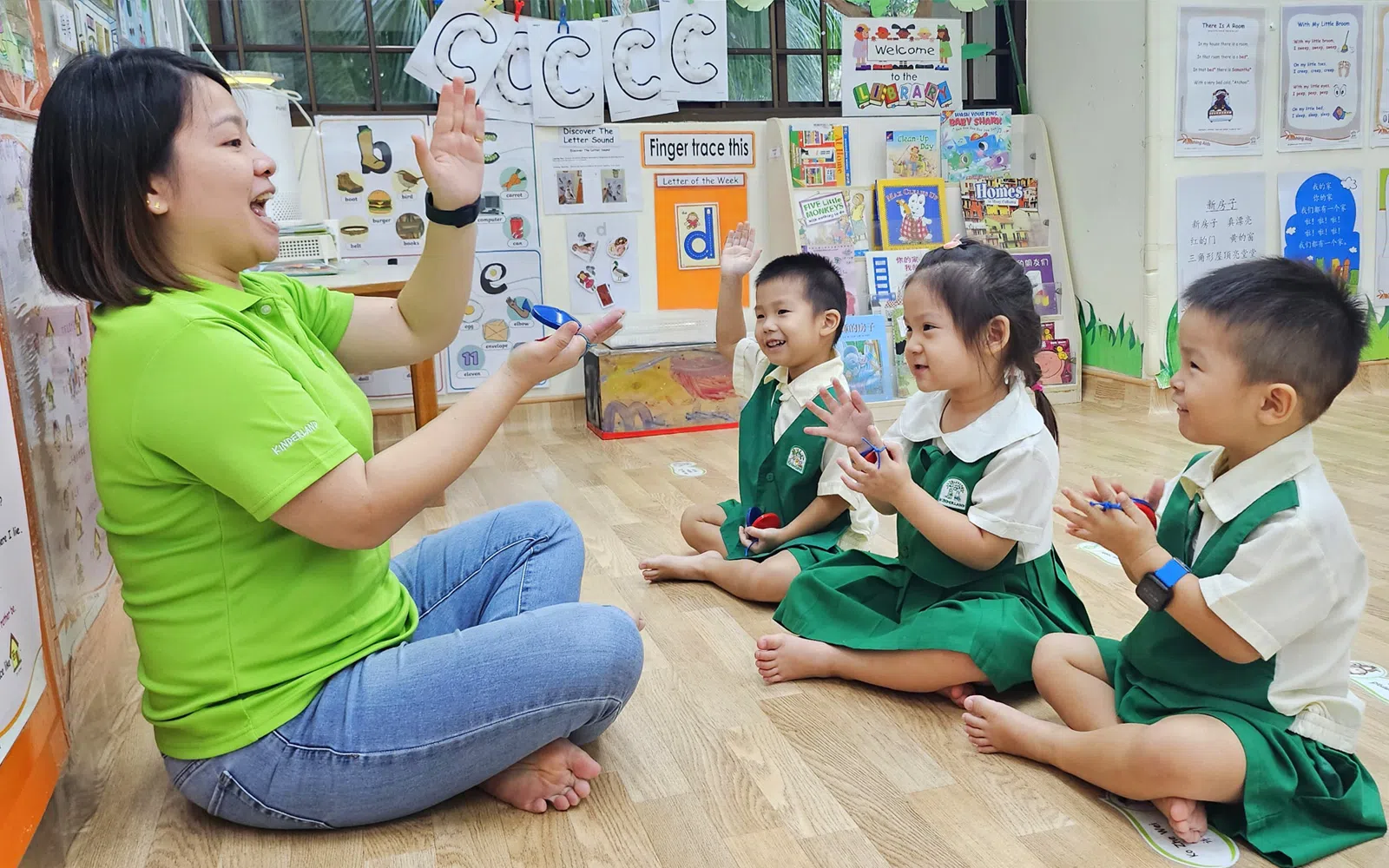 提升幼儿专注力的关键，在于让他们动手操作、投入创意学习。（图/馨乐园提供）