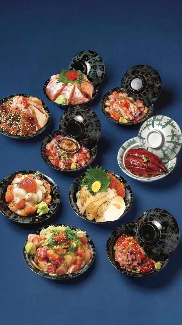 Kei Kaisendon配合九周年纪念推出九款全新海鲜丼。（品牌提供）