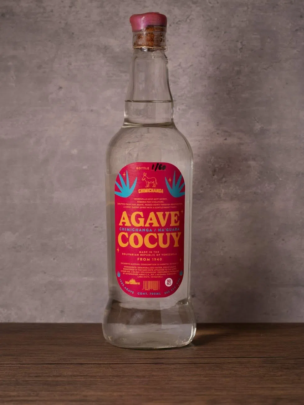 委内瑞拉龙舌兰酒品牌Na’Guará Cocuy de Penca在首届龙舌兰酒节上首次登陆亚洲。（主办方提供）