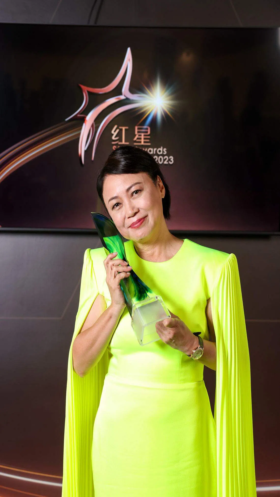 向云五次获得最佳女配角和四次获得常青演绎奖。（新传媒提供）