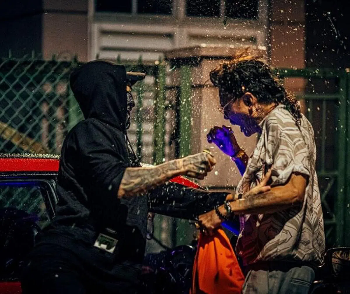 《芽笼》动作场面充满张力。（受访者提供）