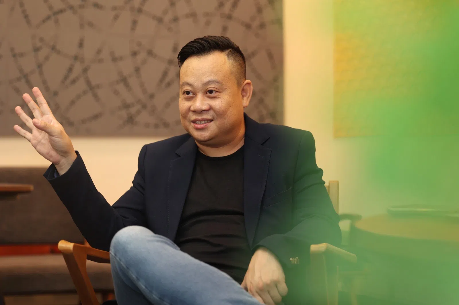 导演邝子君说《除子》将在新马两地取景，制作规格比照电影。（档案照）