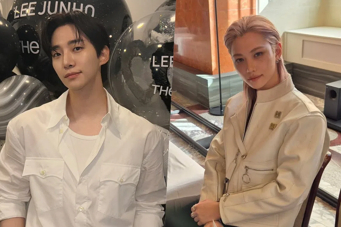 李俊昊（左）和Felix分别排名五和四。（取自艺人IG）