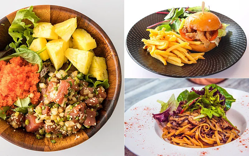 玩乐之后，还有让人垂涎的美食等着你。（图/Ola Beach Club提供）