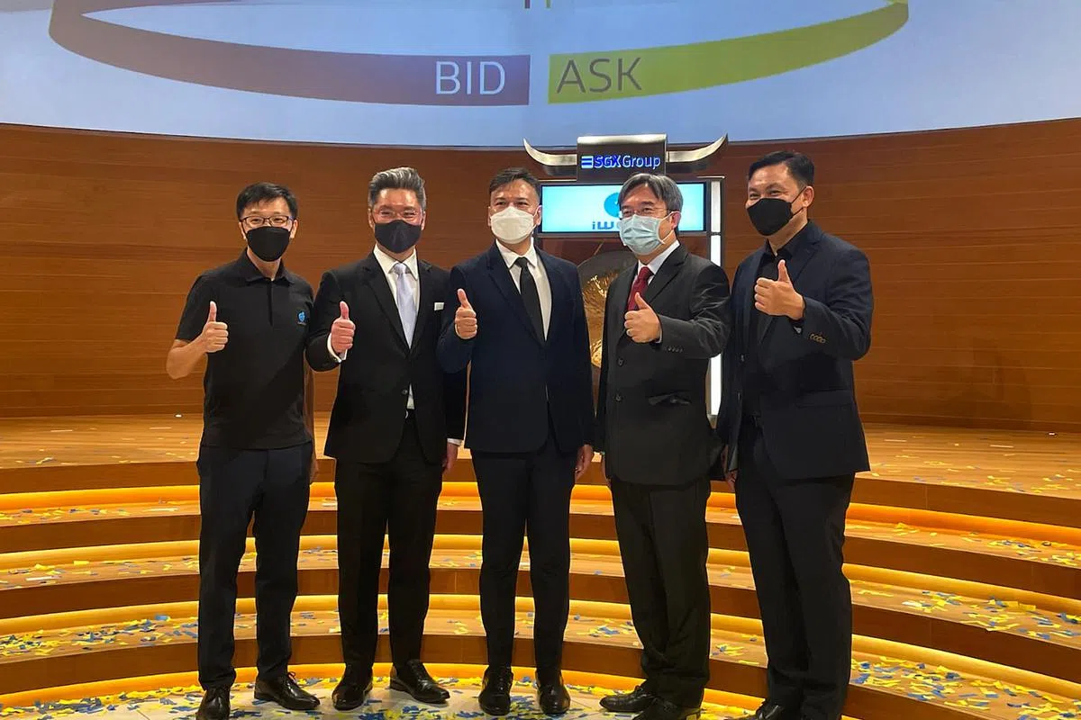 富途证券（新加坡）参与爱物联科技的IPO，并取得骄人的客户认购人数。（图/富途证券新加坡提供）