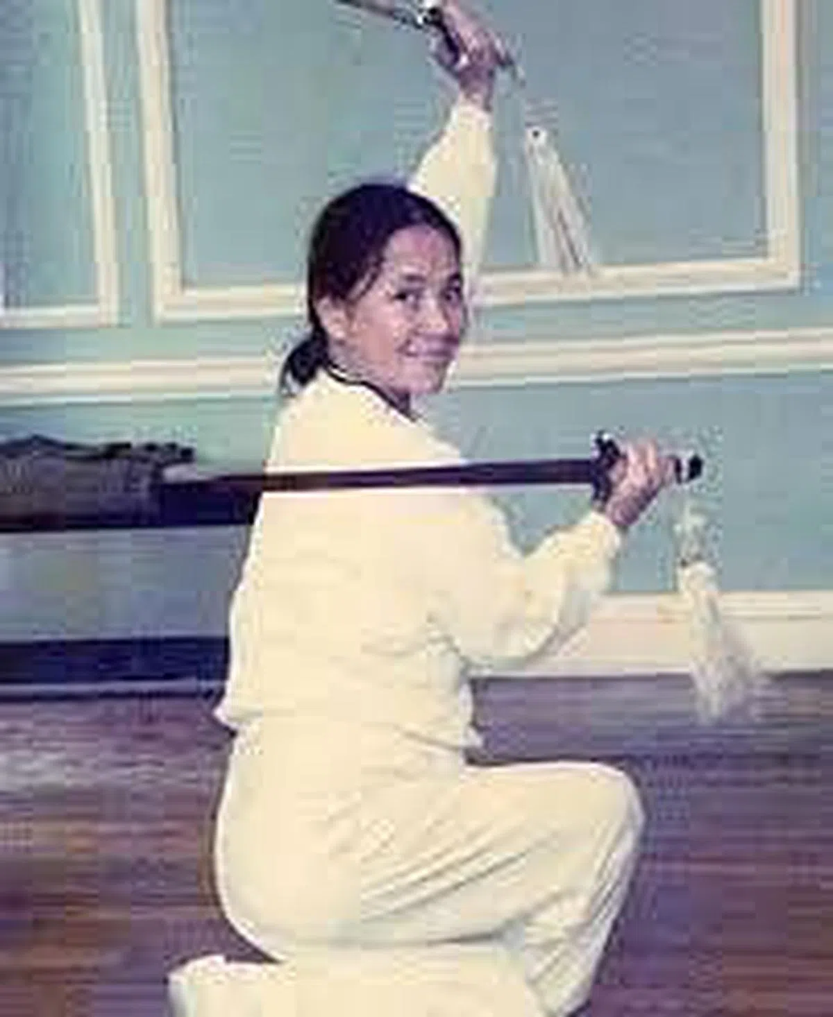 太极名师麦宝婵是甄子丹的母亲，也是美国第一代中国现代武术教练。