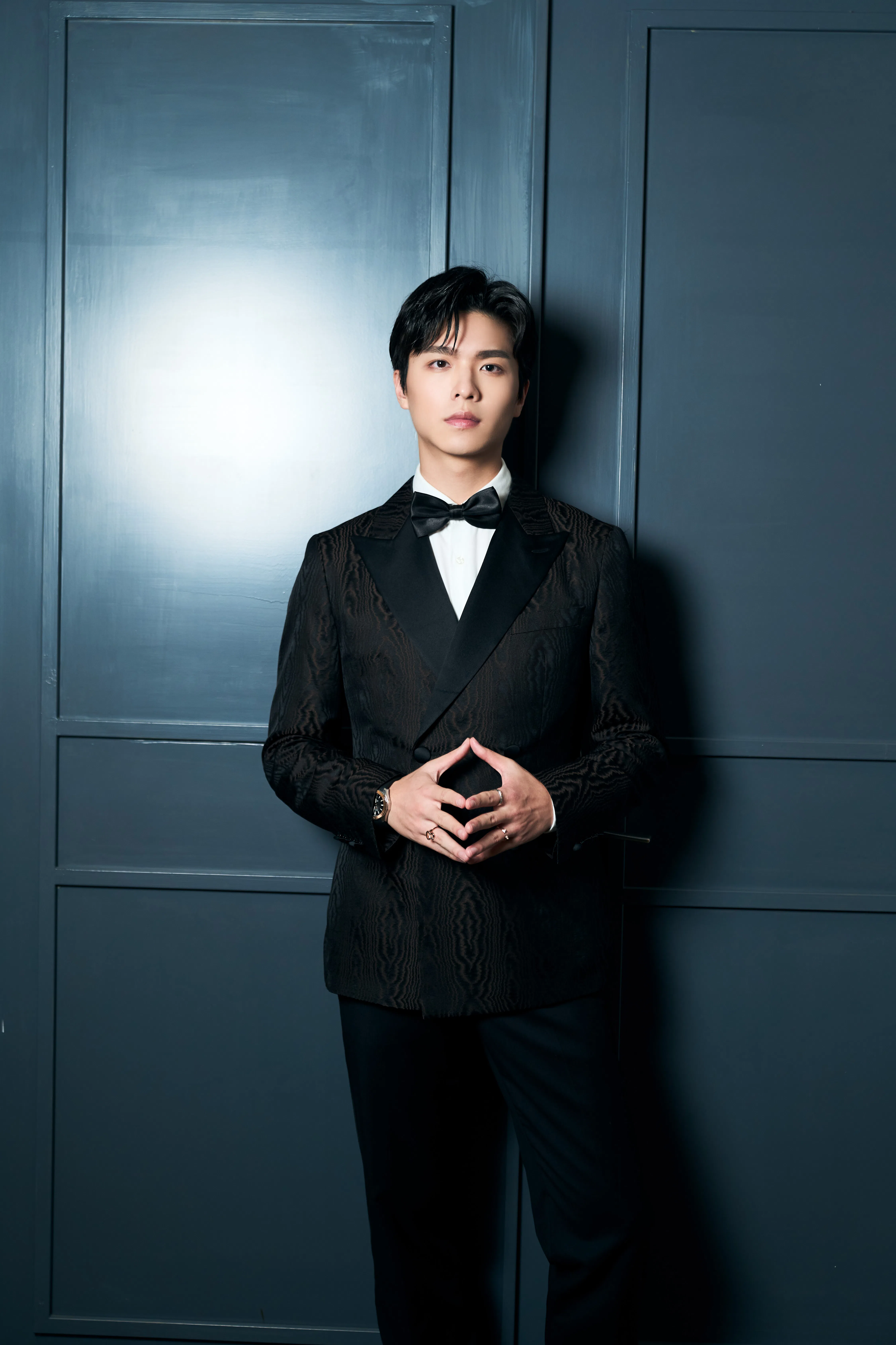 王硕瀚盛装出席金马奖颁奖礼。（受访者提供）