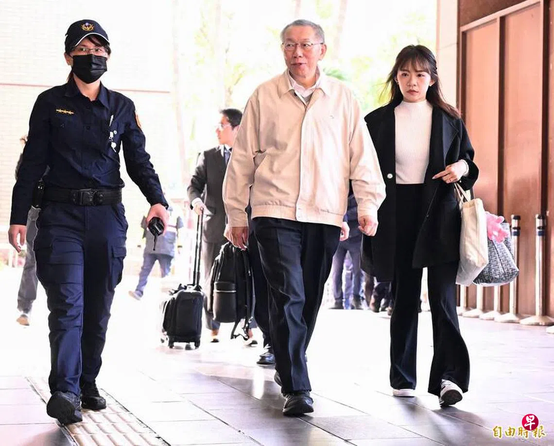 柯文哲交保金额增至7000万元新台币须戴电子脚镣| 联合早报