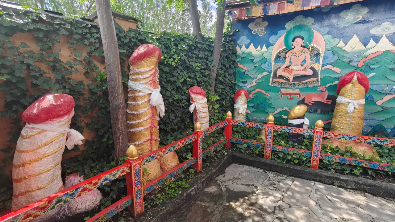 不丹从来不缺神话，竹巴昆烈的传说更是神奇。（陈默汎摄）