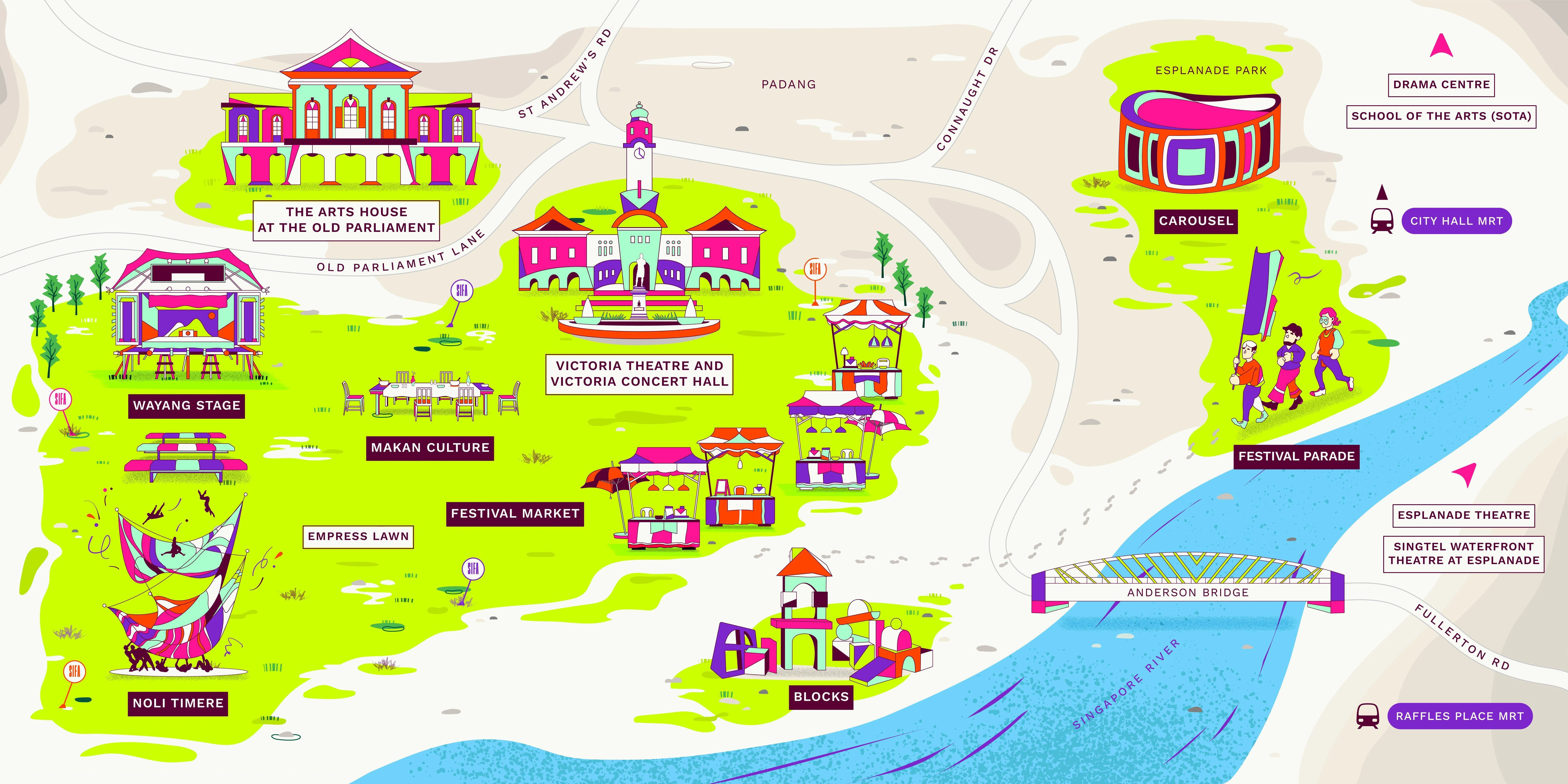 2026年新加坡国际艺术节，希望借艺术村，将艺术之家一带变为活力四射的表演空间。（艺苑集团提供）