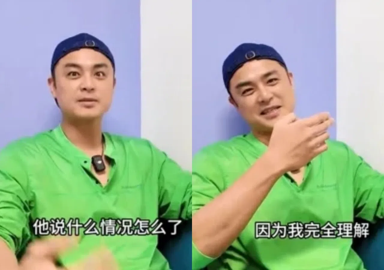 明道笑说一点都不介意被朱孝天“删除”，因为自己也是不时清理“朋友名单”的人。（互联网）