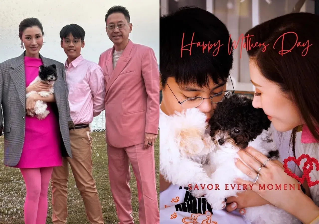 才没多久，许建彤（左图中、右图左）已经长大成人。（互联网）