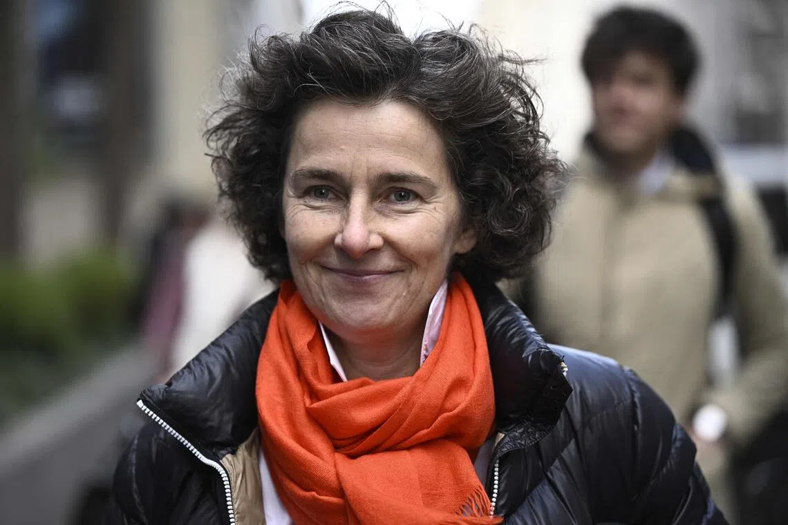 德尔菲娜·维尔赫登是姆巴佩的律师之一。（法新社）