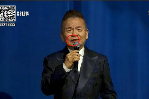 参与《心手相连》直播 陈建彬嘴角有血吓坏观众