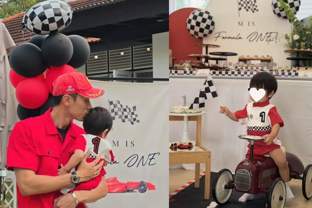 儿子一岁生日派对前学会走路 陈泂江遗憾没时间陪孩子