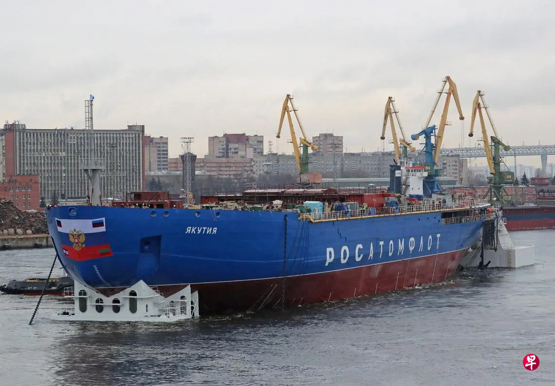 美国考虑采用俄核动力破冰船进行阿拉斯加天然气开发| 联合早报