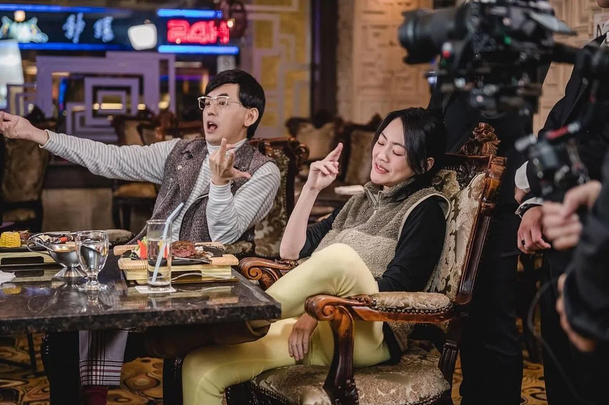 小S《熙娣想聊》第一集找来前男友黄子佼上节目，话题十足。（互联网）